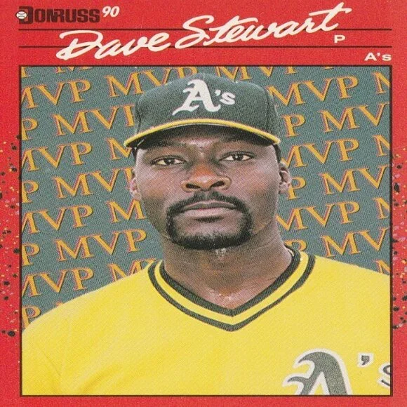 Dave Stewart MLB Card Collection - Picture 3 of 10